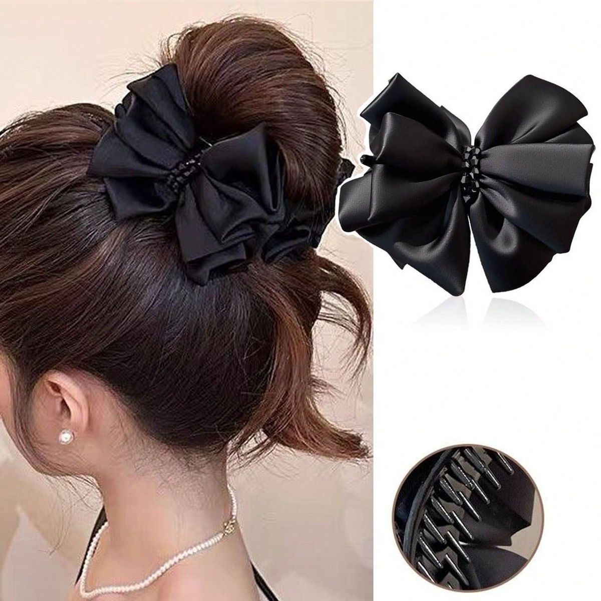 Hi Tech Accessories - Koreańska spinka do włosów w stylu