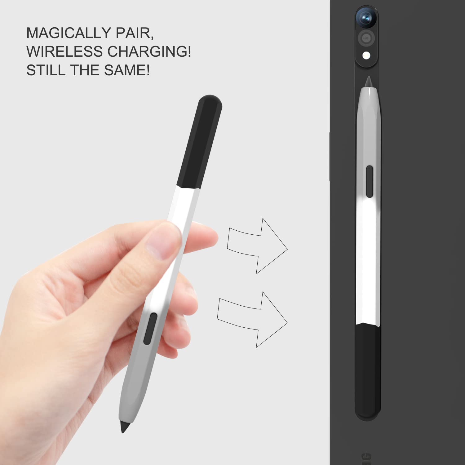 Pen Holder Magnetic - Silikonowe etui do Samsung Galaxy Tab