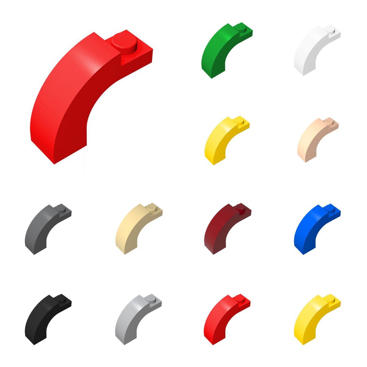 Tech Accessories Store - 50 sztuk 6005 92903 kreatywny cegła
