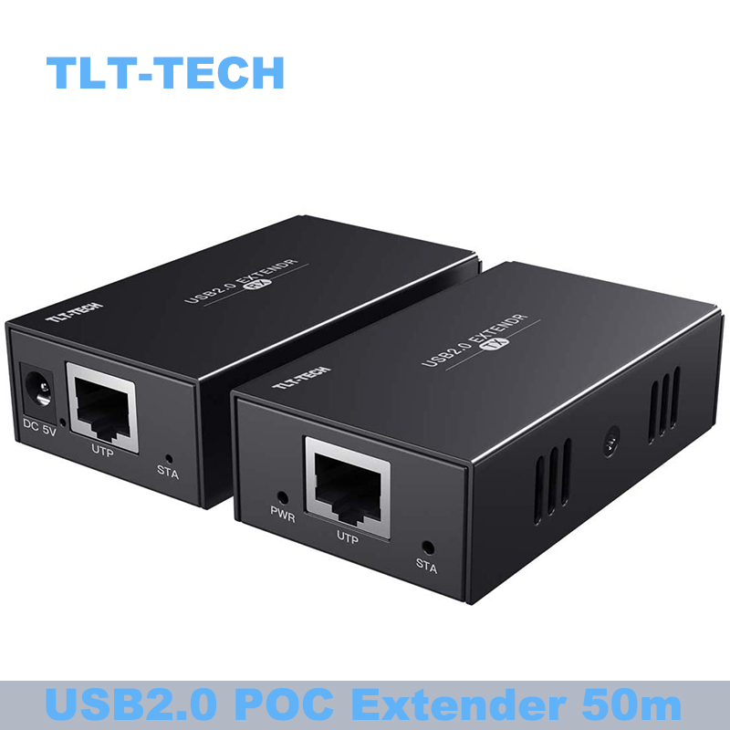 Usb Hub 7 Port - Przedłużacz USB 2.0 z 4-portowym koncentratorem