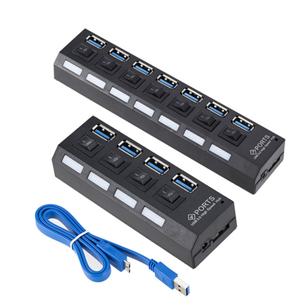 Usb Hub 7 Port - , Hub USB 3.0 5 gb/s
