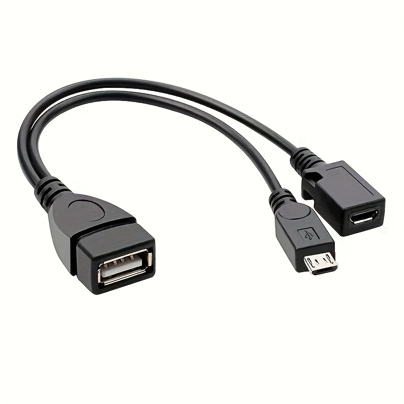 Tech Accessories For A Tablet - Adapter rozdzielacza USB OTG na Micro