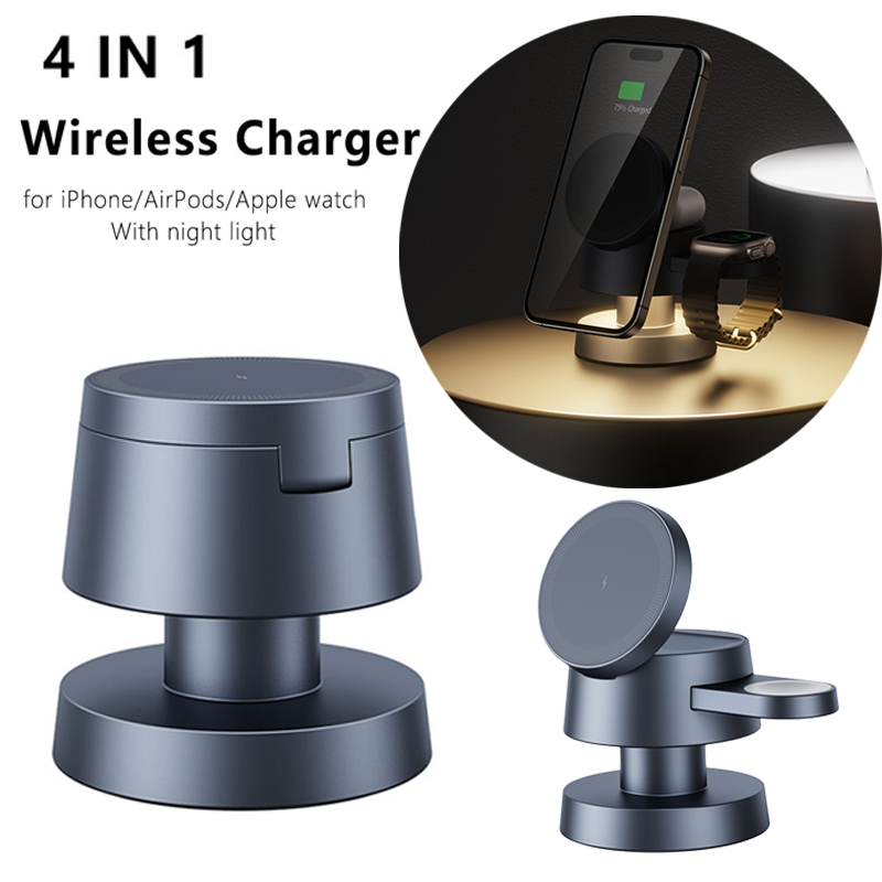 Wireless Charger 3 In 1 - Bezprzewodowa ładowarka 3 w 1 do