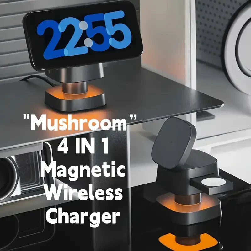 Wireless Charger 3 In 1 - Magnetyczna ładowarka bezprzewodowa 3 w 1