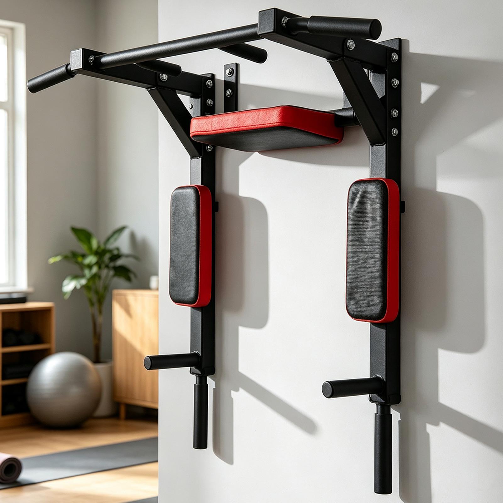 Tech Accessories - Drążek do podciągania montowany na ścianie,