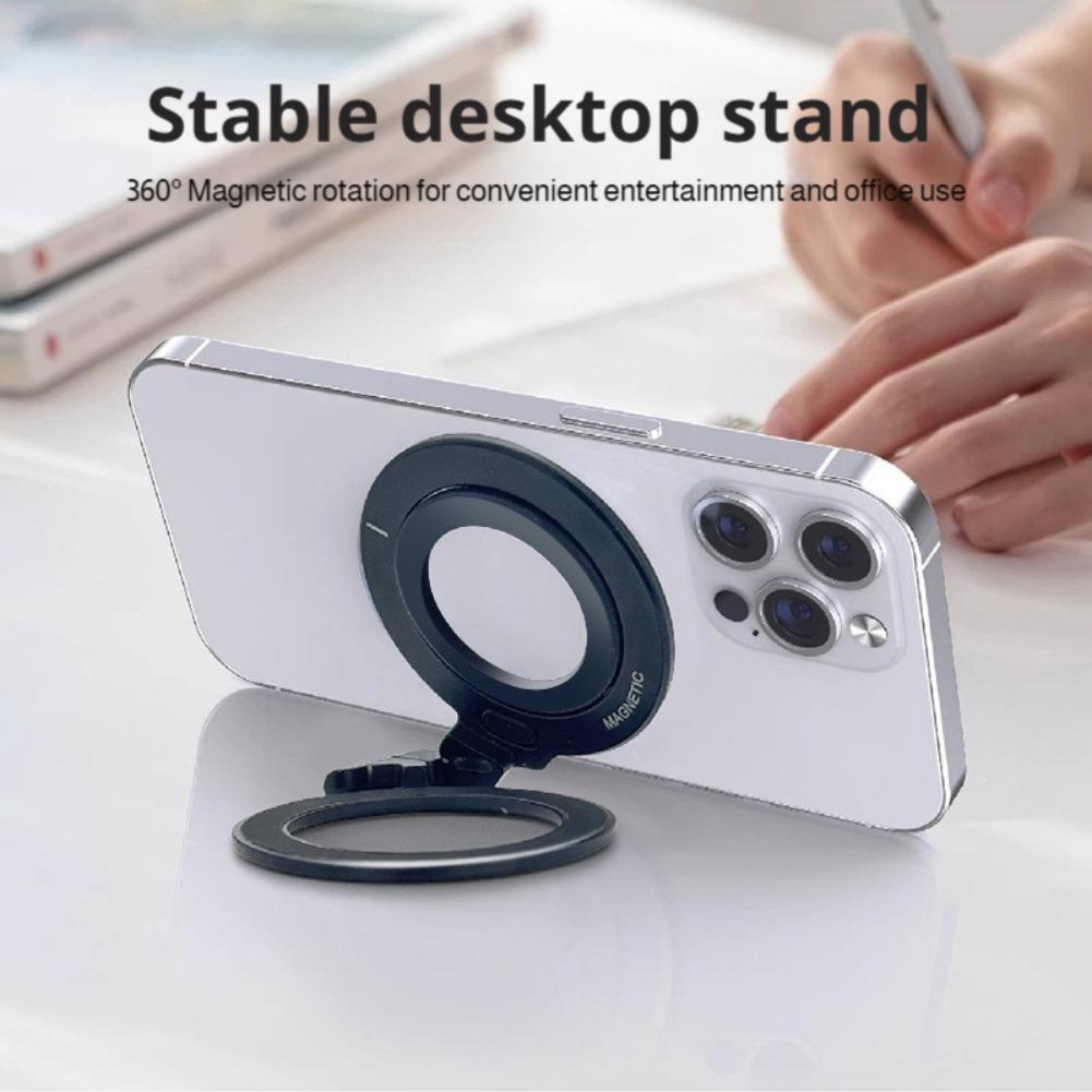 Składany uchwyt magnetyczny z  – Phone Stand Aluminum recenzja i cena