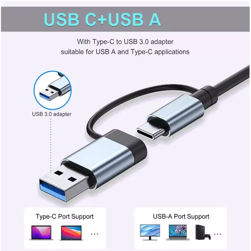 5/7/8-portowy koncentrator USB – Usb Hub 7 Port recenzja i cena