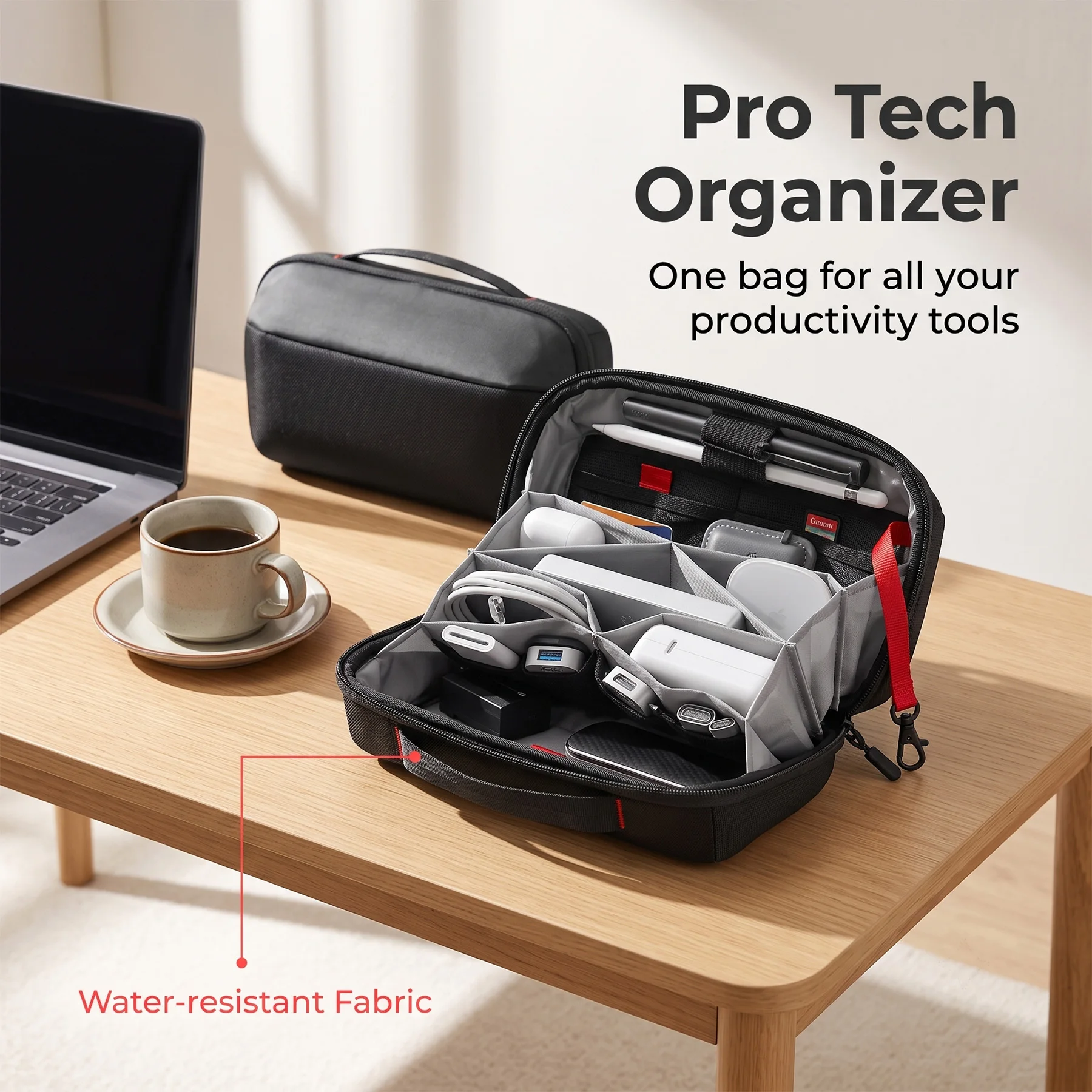 Organizer na akcesoria podróżn – Tech Accessories Store recenzja i cena