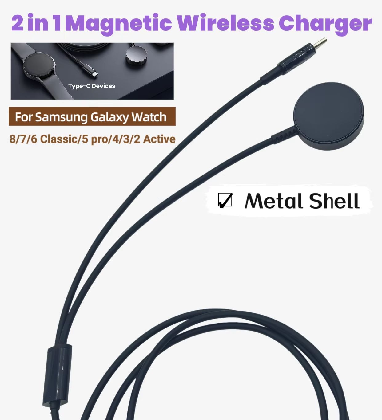 Magnetyczny, bezprzewodowy kab – Wireless Charger 3 In 1 recenzja i cena