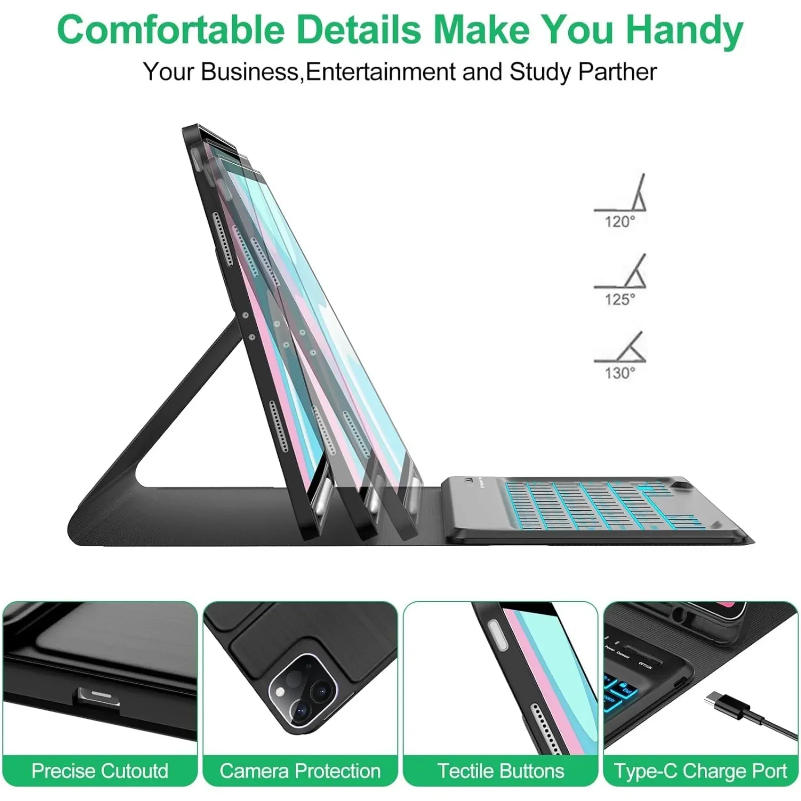 Etui z klawiaturą do tabletu H – Pen Holder Magnetic recenzja i cena