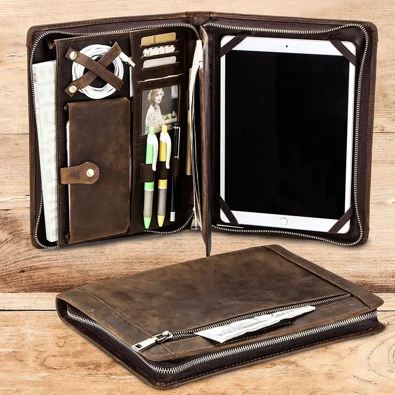 Skórzana torba do przechowywan – Tech Accessories For A Tablet recenzja i cena