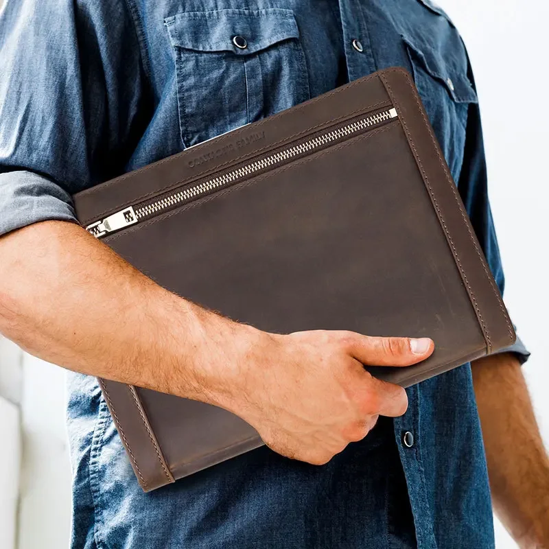 Skórzana torba do przechowywan – Tech Accessories For A Tablet recenzja i cena