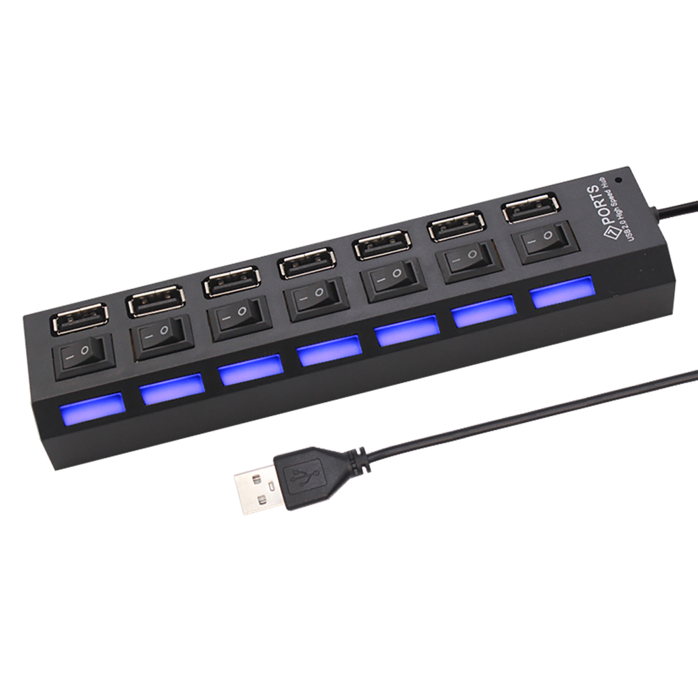 Rozdzielacz USB 2.0 z 7 portam – Usb Hub 7 Port recenzja i cena