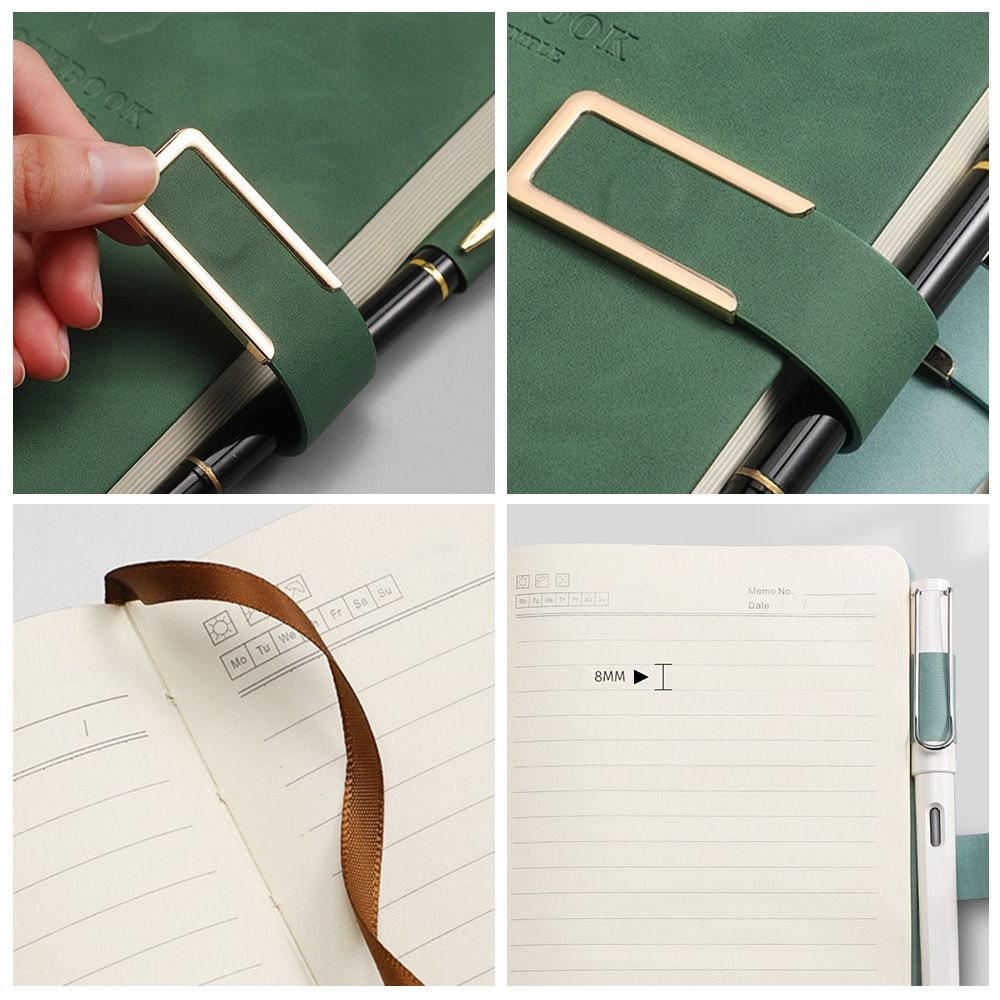 Nowy notes z PU skóry z magnet – Pen Holder Magnetic recenzja i cena
