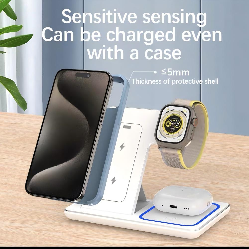 Bezprzewodowa ładowarka z uchw – Wireless Charger 3 In 1 recenzja i cena