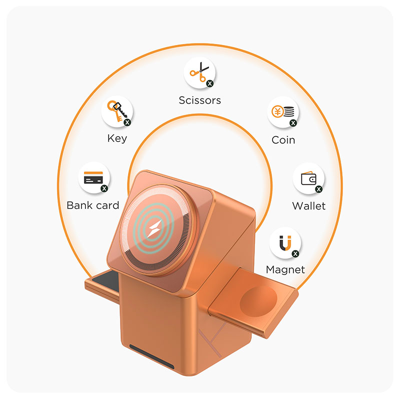 Stacja dokująca bezprzewodowa  – Wireless Charger 3 In 1 recenzja i cena