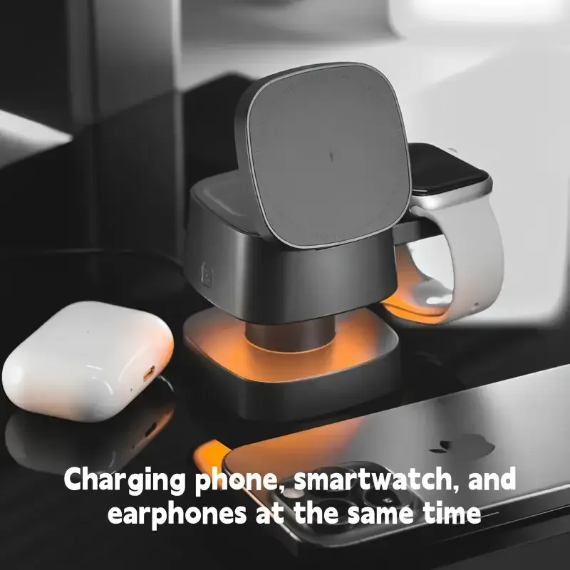 Magnetyczna ładowarka bezprzew – Wireless Charger 3 In 1 recenzja i cena