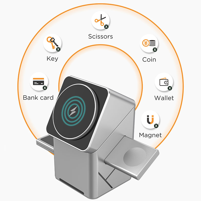 15W Dotykowa, obrotowa, magnet – Wireless Charger 3 In 1 recenzja i cena
