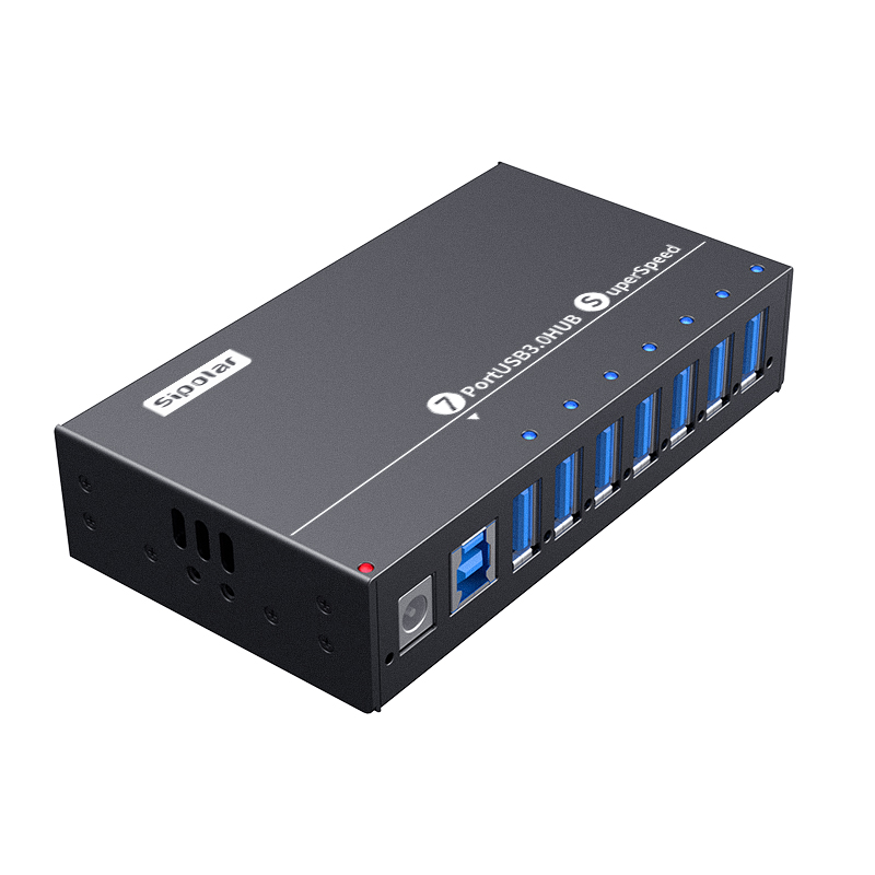 A-173 Sipolar 7-portowy Hub US – Usb Hub 7 Port recenzja i cena