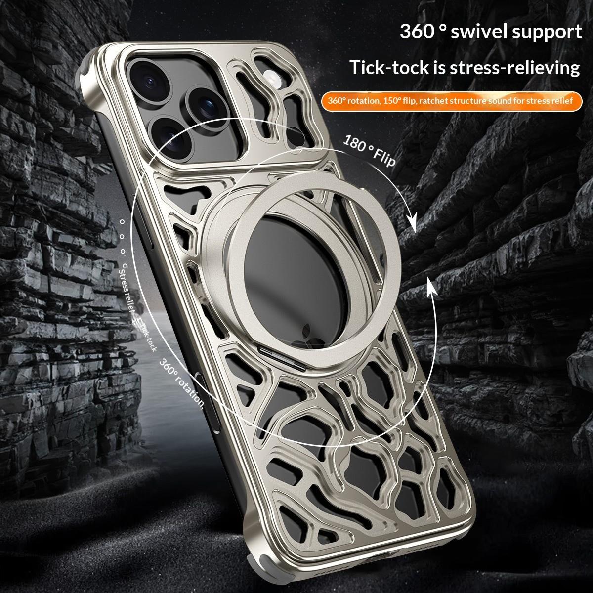 Etui na telefony iPhone 16, 15 – Phone Stand Aluminum recenzja i cena