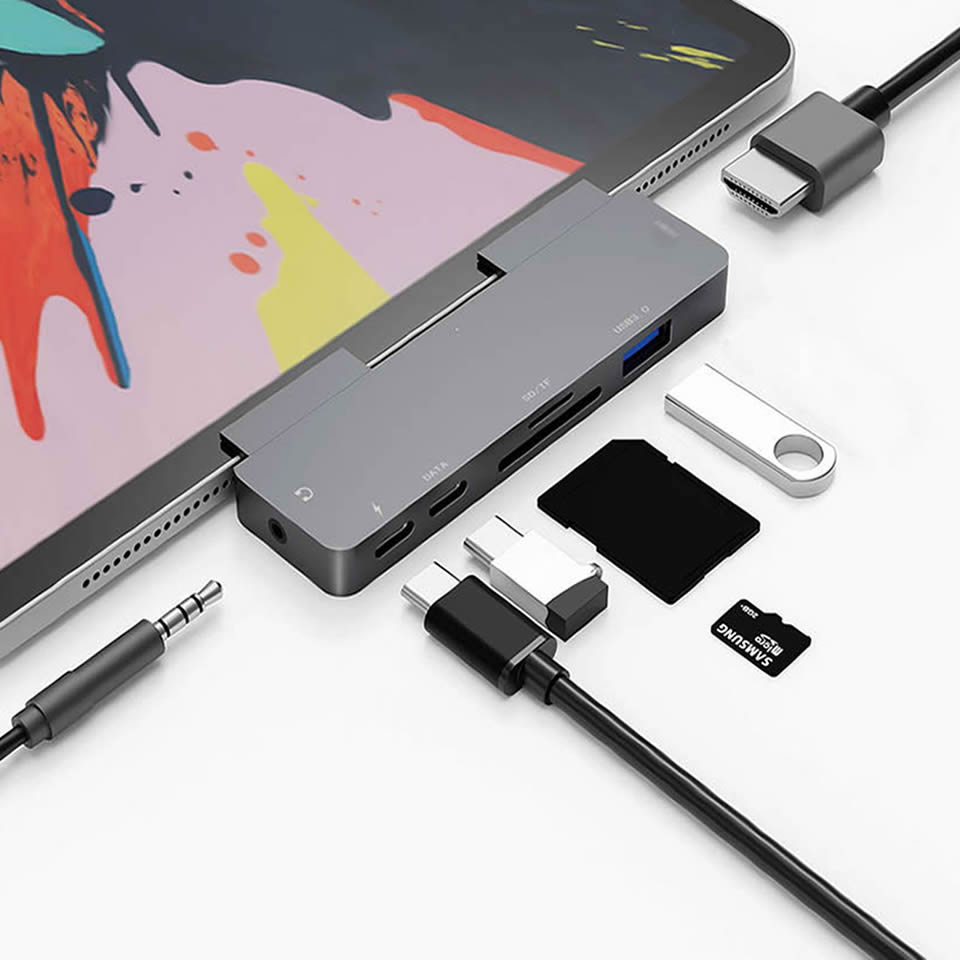 OUTMIX USB C Hub do 4K HDMI ko – Usb Hub 7 Port recenzja i cena