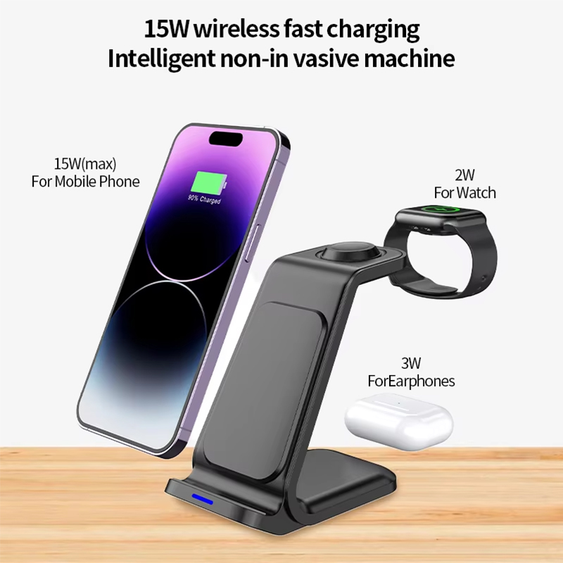 Stacja ładująca 3 w 1 bezprzew – Wireless Charger 3 In 1 recenzja i cena